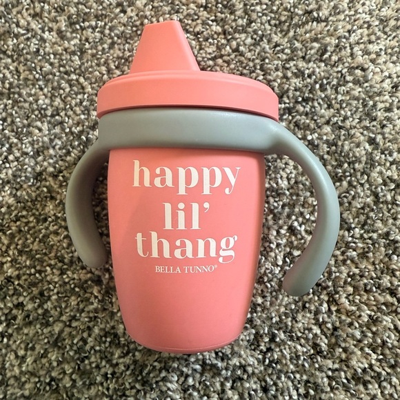 Bella Tunno Pink Sippy Cup - Picture 1 of 2